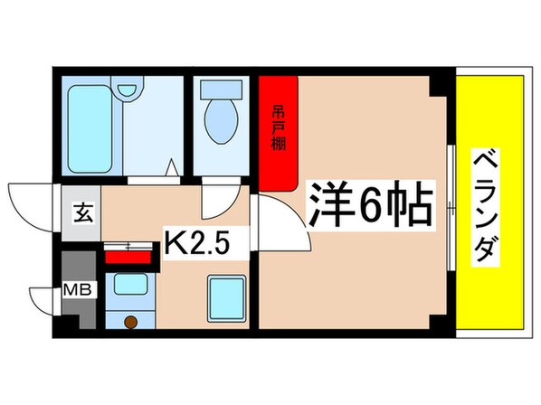 カ－サ・ヴェルデの物件間取画像